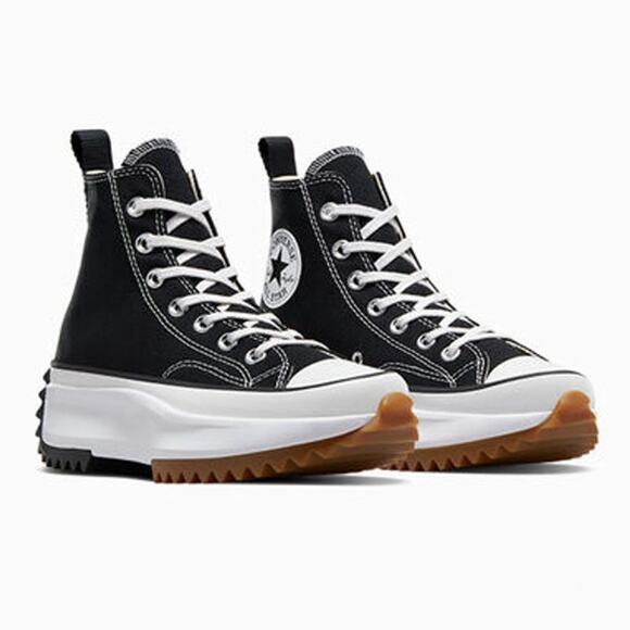 Converse OG Run Star Hike Unisex High Top Platform Sneaker in Black, Size 10 - Picture 2 of 14